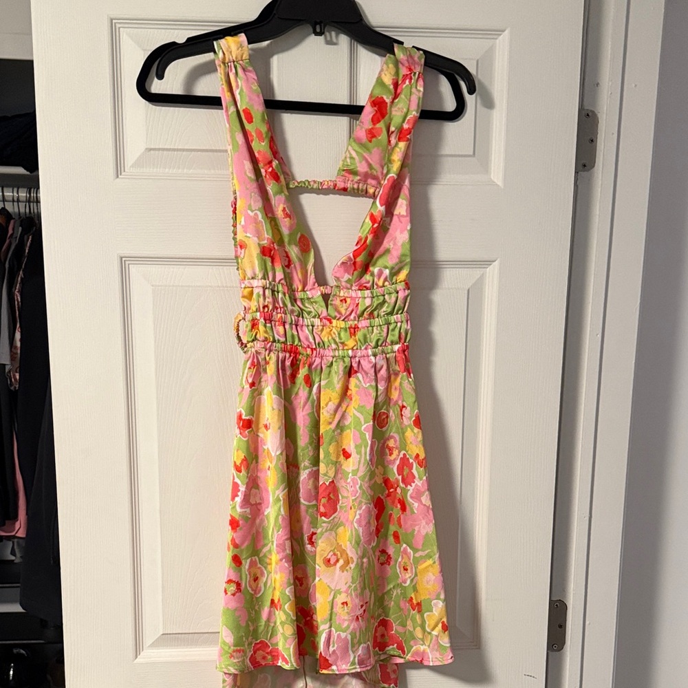 Floral Summer Mini Dress